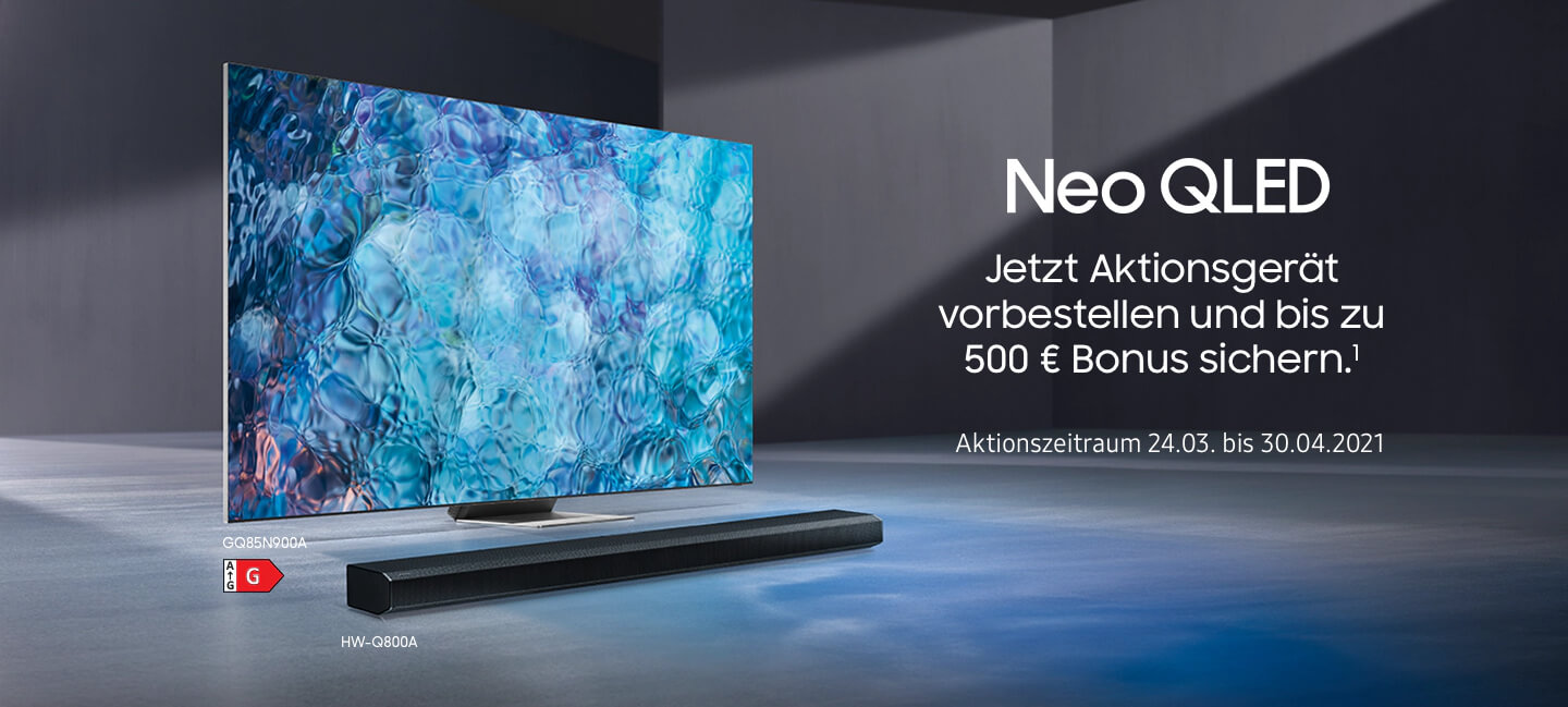 Samsung Neo QLED-Cashback