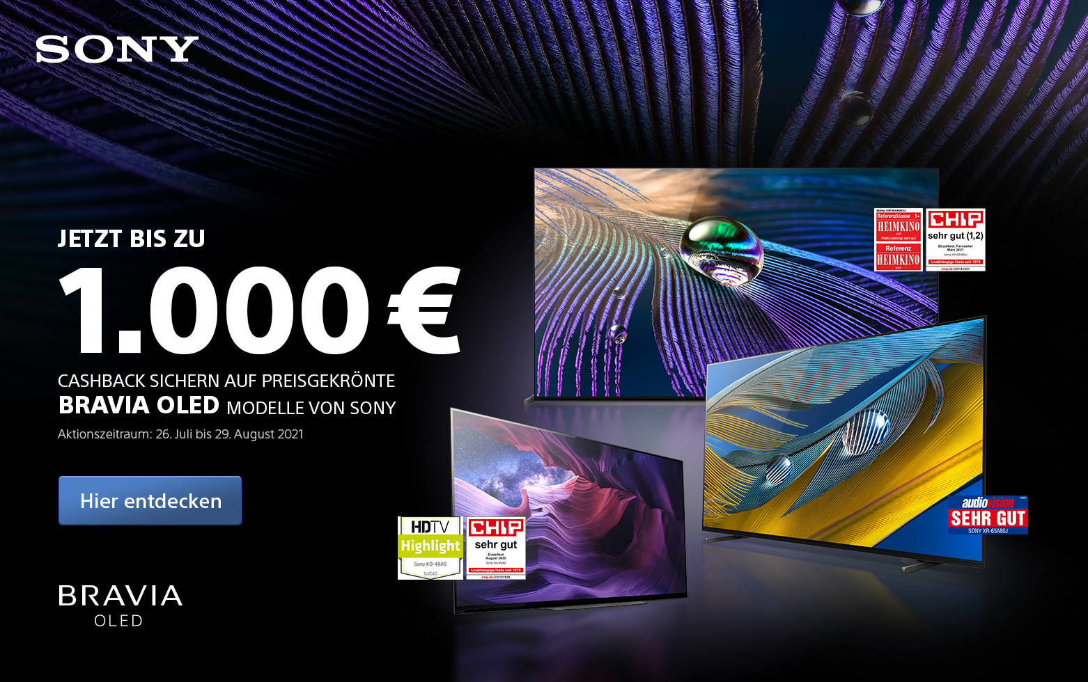Sony OLED Cashback