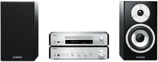 Yamaha MCR-N870D silber/Piano schwarz