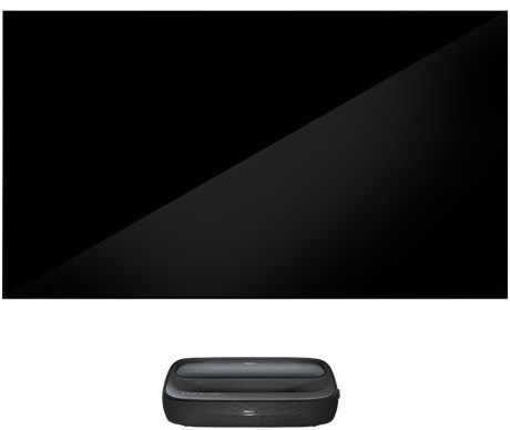Hisense 100L9G-D12 Laserbeamer inkl. 100" Leinwand schwarz
