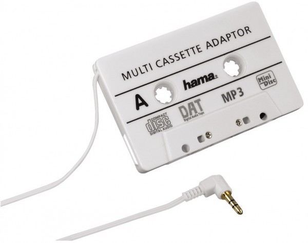 Hama CD-Adapter Auto weiß