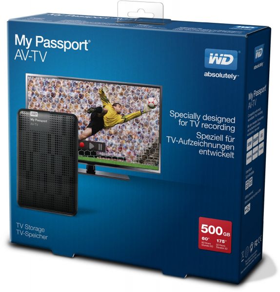 Western Digital My Passport TV/AV (500 GB)