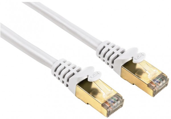 Hama CAT-5e-Netzwerkkabel STP (1,5m) weiß