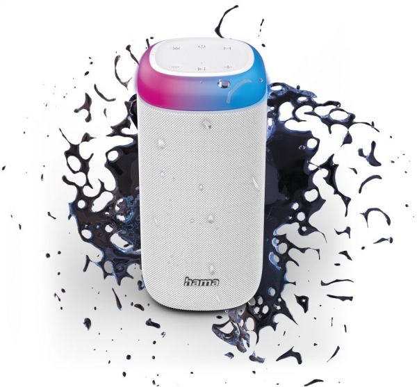 Hama Shine 2.0 - Bluetooth Lautsprecher weiß
