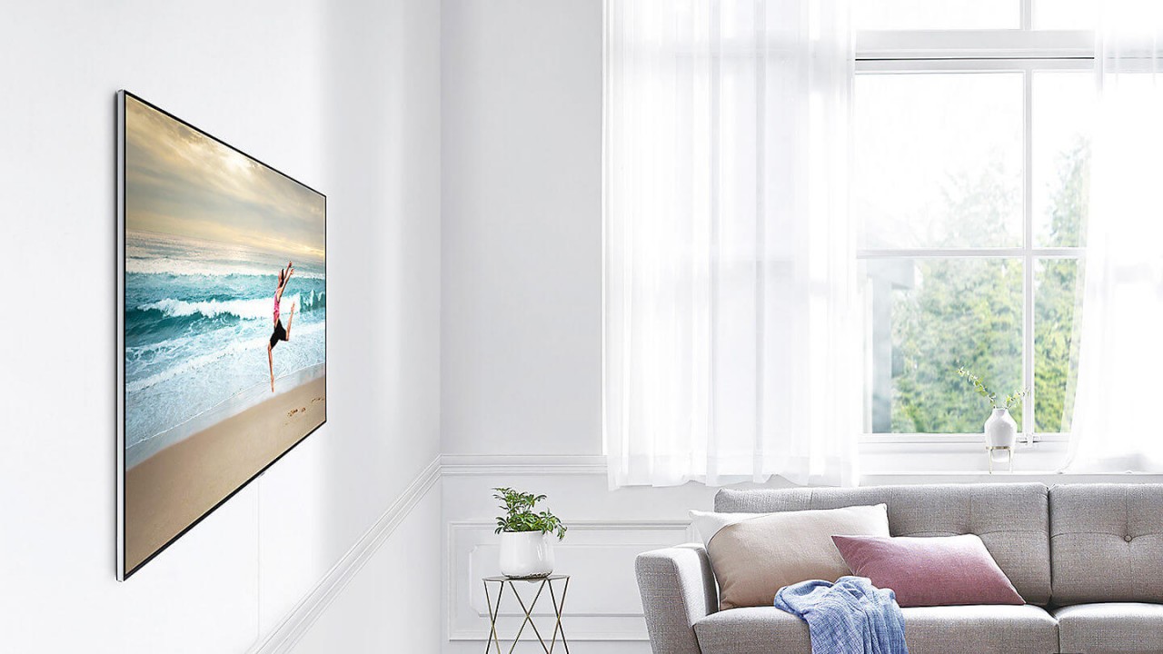 Samsung QLED TV Wandhalterung No Gap