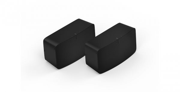 Sonos Five Stereo Paar | WLAN Speaker für Musikstreaming schwarz