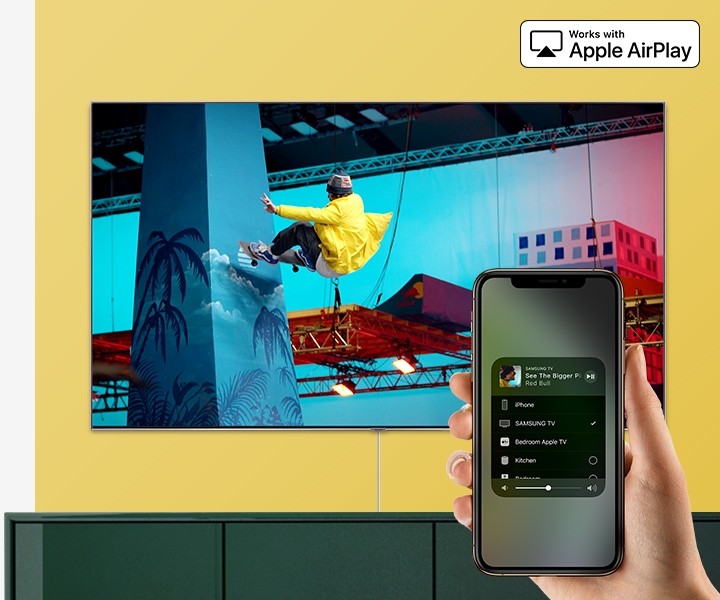 Samsung QLED Q90R mit Airplay 2