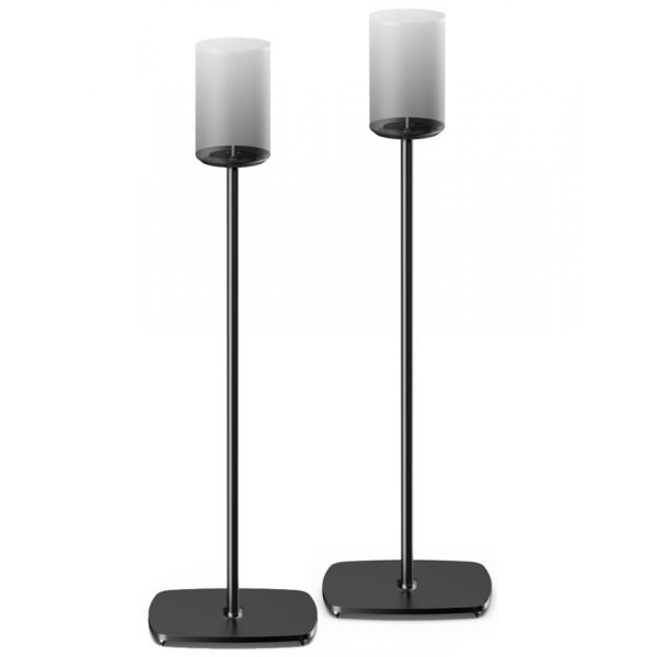 Flexson Bodenständer für Sonos Era 100, Paar schwarz matt - schwarz | Kundenretoure [gebraucht, wie