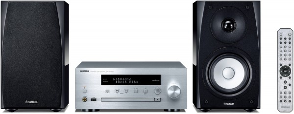Yamaha MCR-N570 D (DAB) silber/schwarz