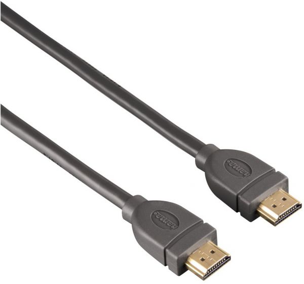 Hama High Speed HDMI Kabel (0,75m) grau