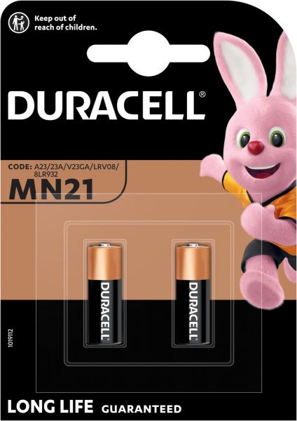 Duracell MN 21/B2 Sicherheitsbatterie - 2er Pack