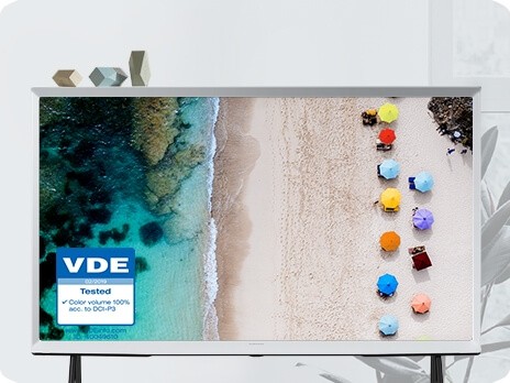 Samsung Serif TV mit Quantum Dots