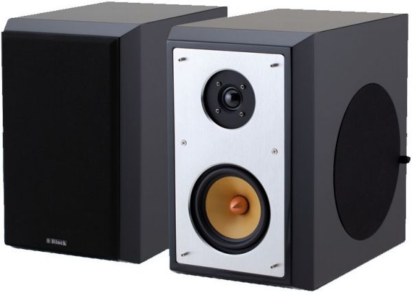 Block S-100 Lautsprecher (Paar) schwarz