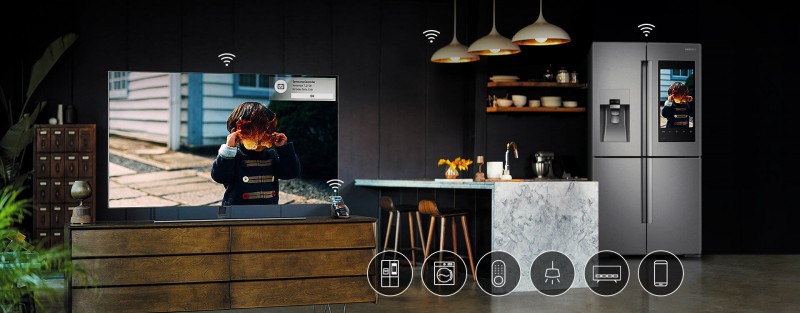 Samsung QLED Vernetzung mit SmartThings