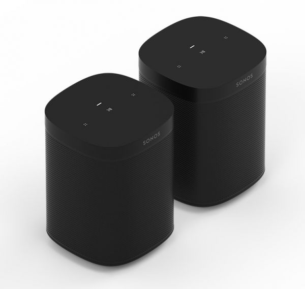 Sonos One SL | 2er Bundle (Paar) Schwarz