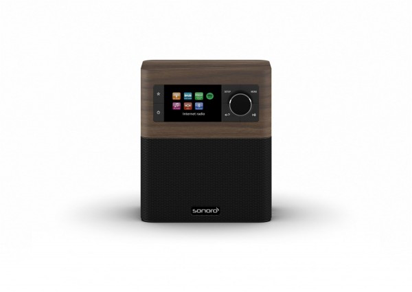 sonoro Stream Walnuss Dekor-schwarz