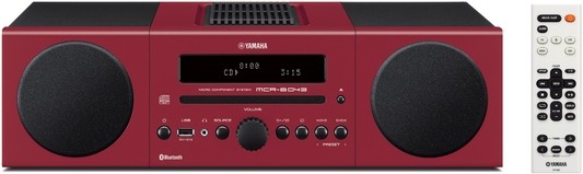 Yamaha MCR-B043 Mikro-Komponentensystem rot