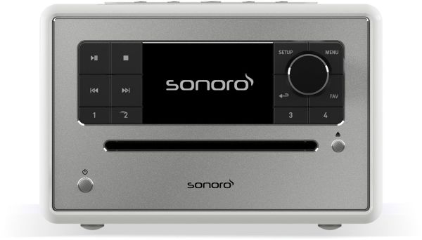 sonoro Elite Weiß (hochglänzend) - Silber