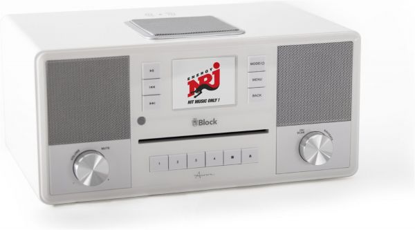 Block Aurora - Smartradio weiß