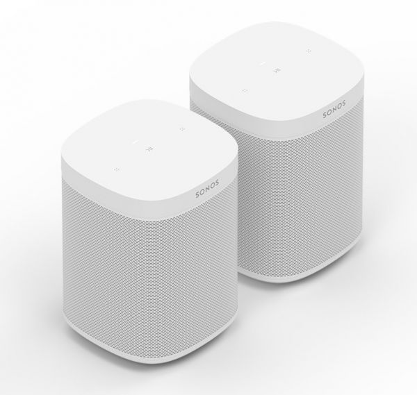 Sonos One SL | 2er Bundle (Paar) weiß