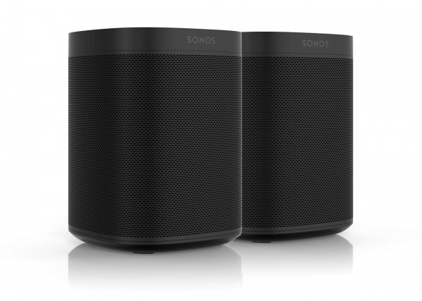 Sonos One 2er Bundle (2 Stück) - Stereo Paar schwarz