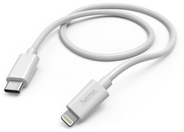 Hama Schnelllade-/Datenkabel USB-C > Lightning (1m)