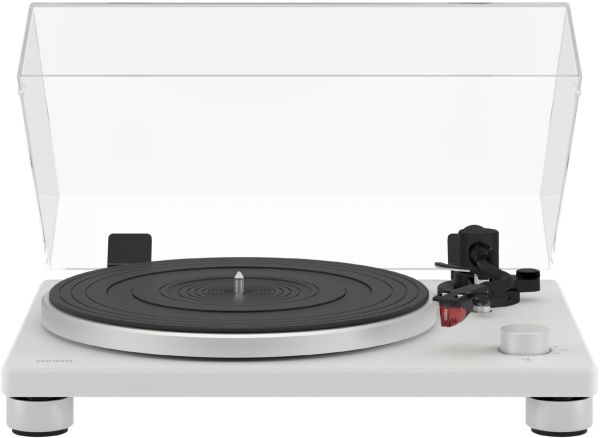 sonoro Platinum Auto AES inkl. Ortofon 2M Red Tonabnehmer Weiß (matt) - Silber