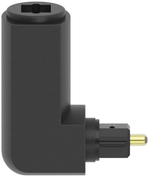 Hama ODT-Adapter (Toslink Stecker>Kupplung) 90 Grad schwarz