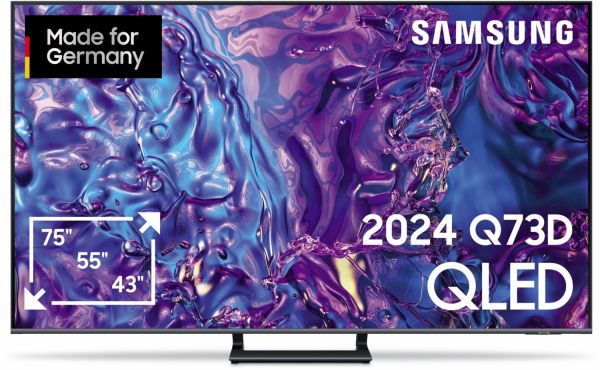 Samsung GQ75Q73DAT - 4K QLED-TV Xklusiv | 75" (189cm) | Kundenretoure [gebraucht, wie neu]