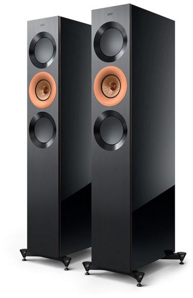 KEF Reference 2 Meta /Stück hochglanz schwarz/