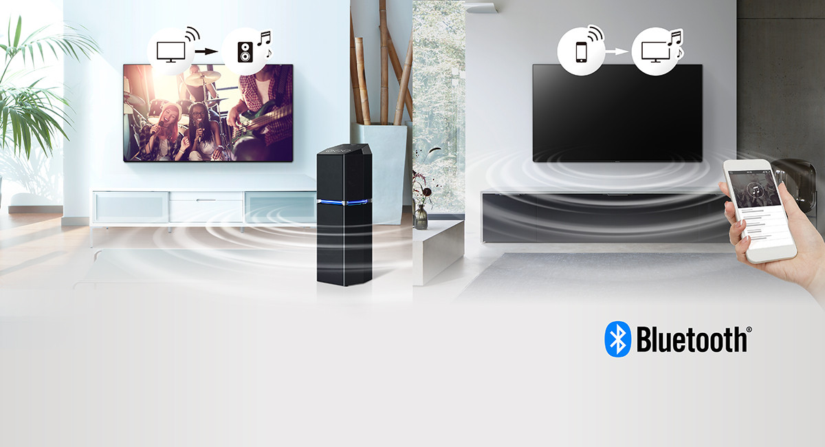 Panasonic OLED mit Bluetooth Audio Link