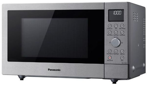 Panasonic NN-CD58JSGPG schwarz Hochglanz - silber