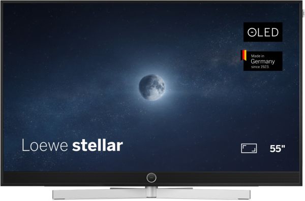 Loewe stellar 55 dr+500GB (vi) alu black/lava