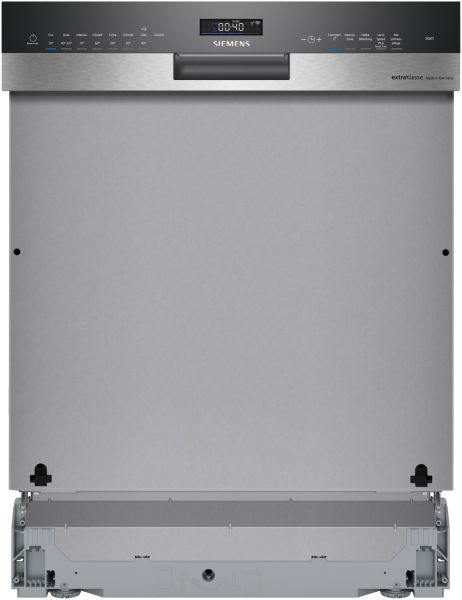 Siemens SN55ES00BD Teilintegrierter Einbau-Geschirrspüler gebürsteter stahl