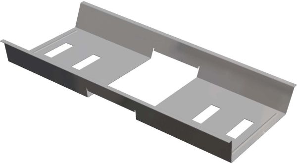 Schletter Beschwerungswanne für Flatgrid schwarz Hochglanz - silber