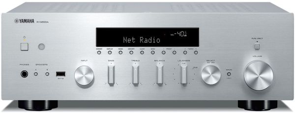 Yamaha R-N600A Netzwerk Receiver silber