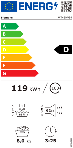 Siemens WT45HV94 Wärmepumpen-Trockner weiß | Ausstellungsstück