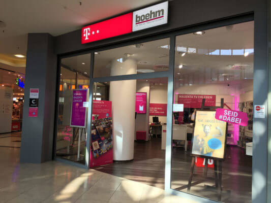 boehm Stadtgalerie Telekom Shop