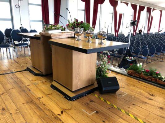 Live Beschallung mit Bose Pro und Sennheiser