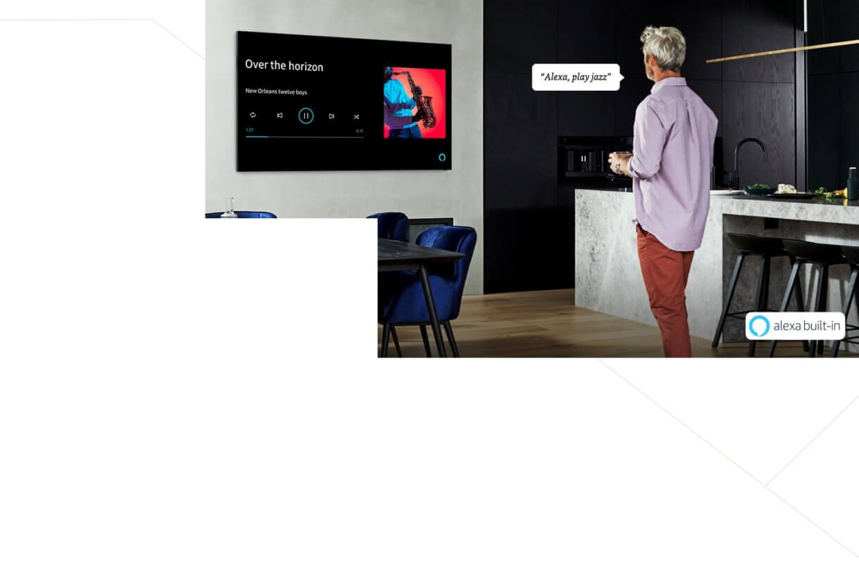 Samsung QLED mit Amazon Alexa