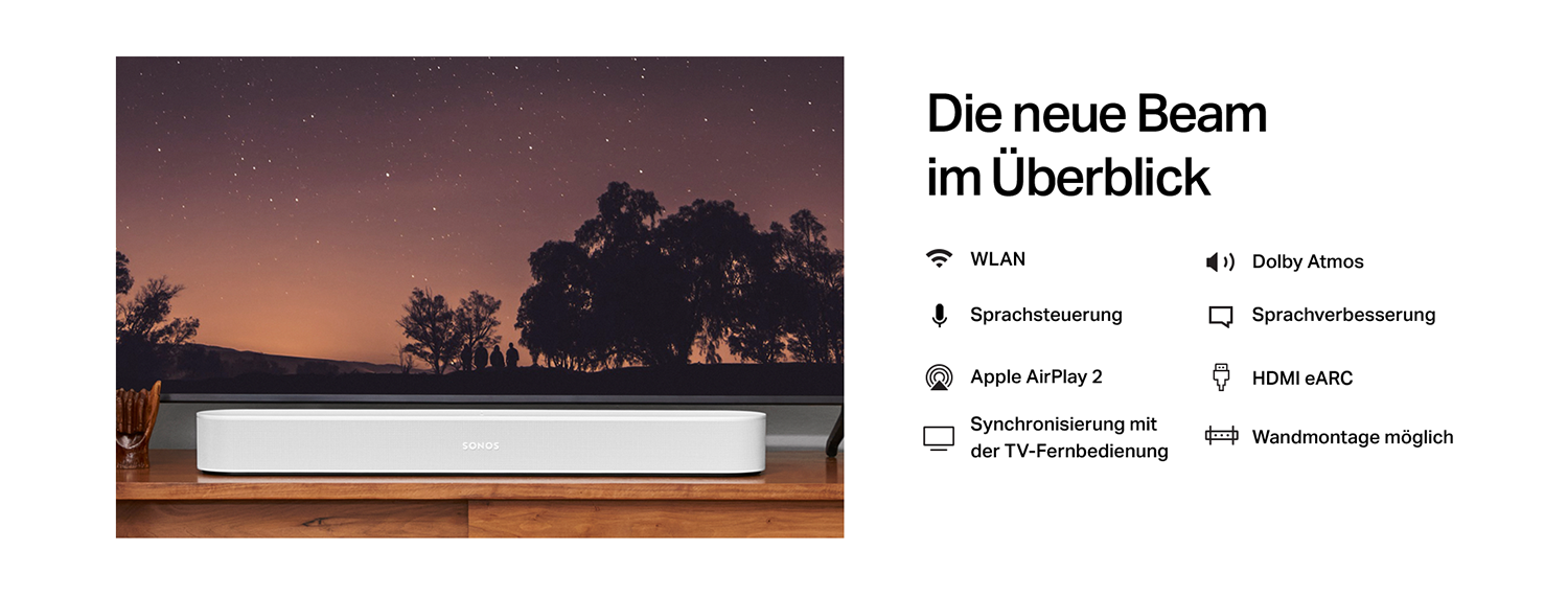 Die neue Sonos Beam Gen2