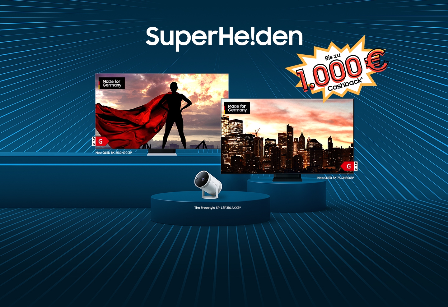 Samsung Superhelden Cashbacks